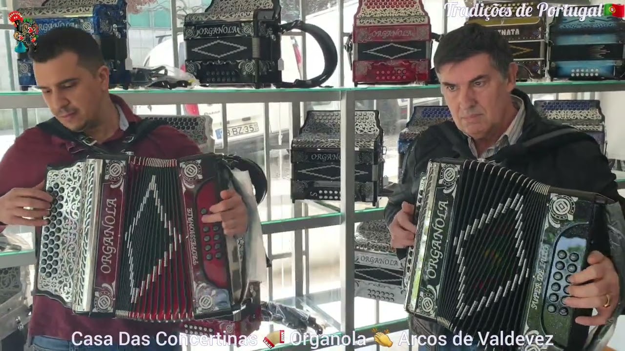 Casa Das Concertinas 🪗Organola Arcos de Valdevez 👏Chula Bem Tocada 👉Artista Mike Silva