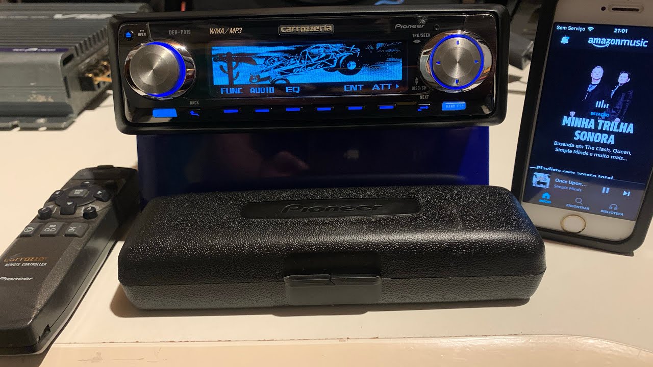 CD Player Pioneer Carrozzeria DEH-P919 DSP Bluetooth (2002) Japan
