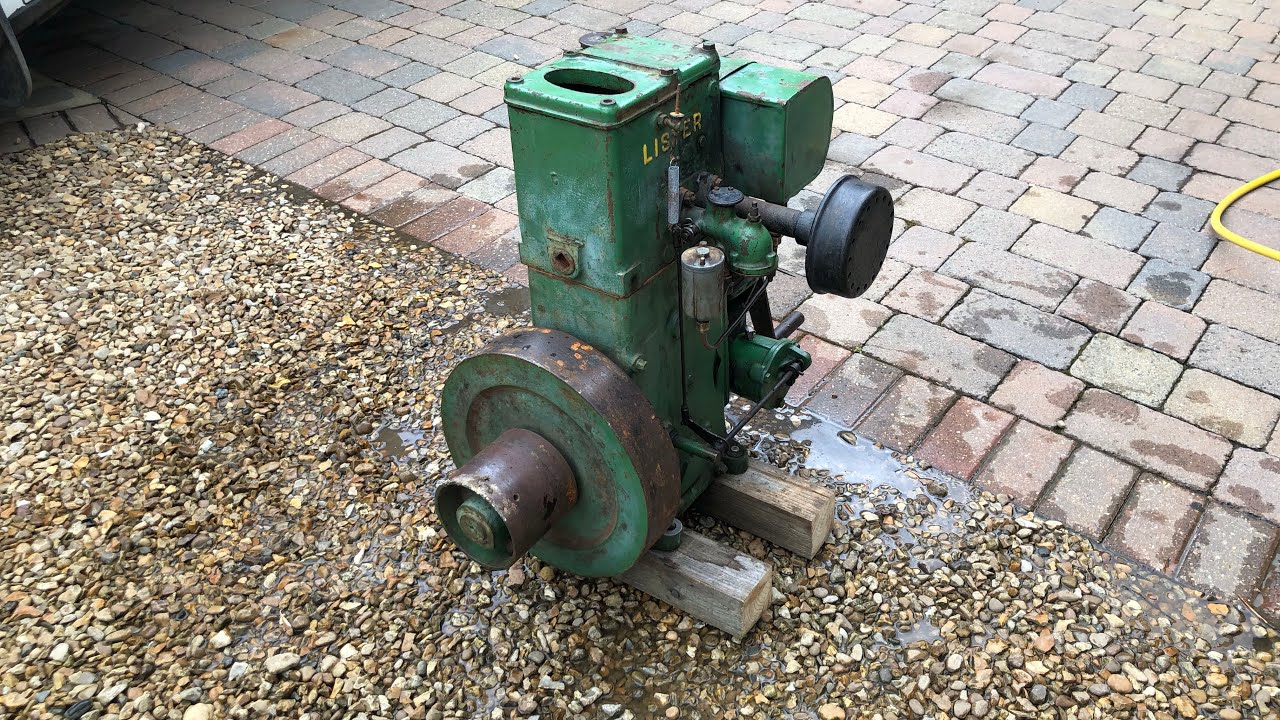 Lister D stationary engine project part 1