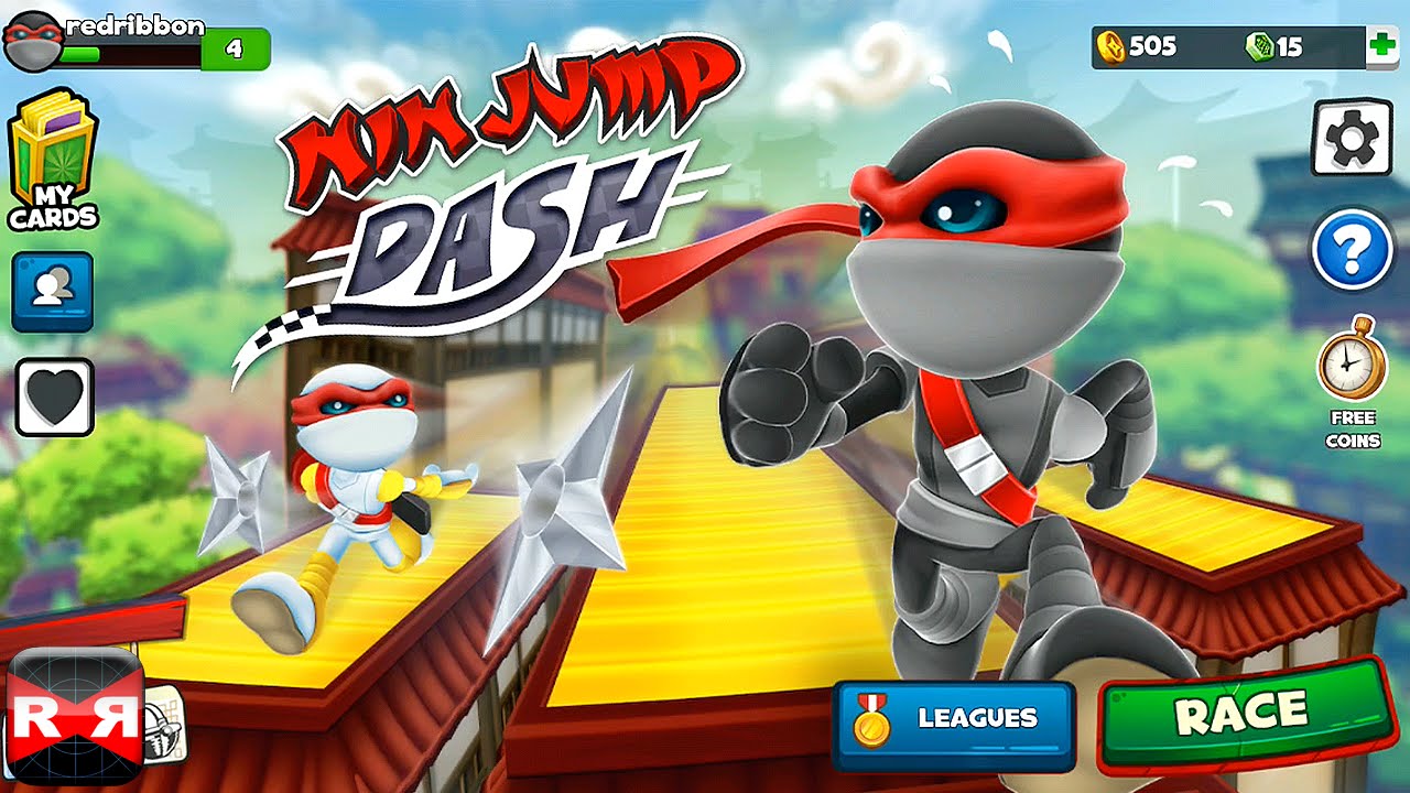 NinJump Dash (By Backflip Studios) - iOS - iPhone/iPad/iPod Touch Gameplay