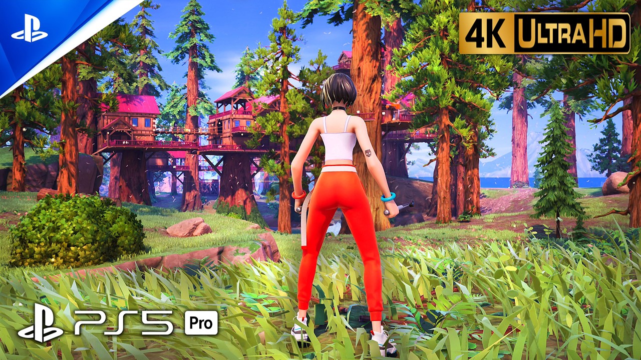 Fortnite (PS5 PRO) 4K 120FPS Gameplay | Skin Evie