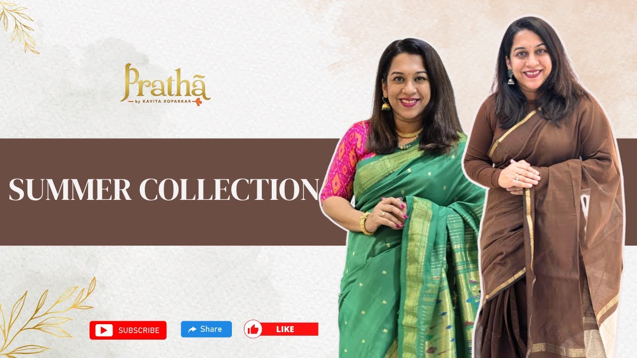 You Won't Believe The Beauty Of Traditional Paithani and Maheshwari Sarees