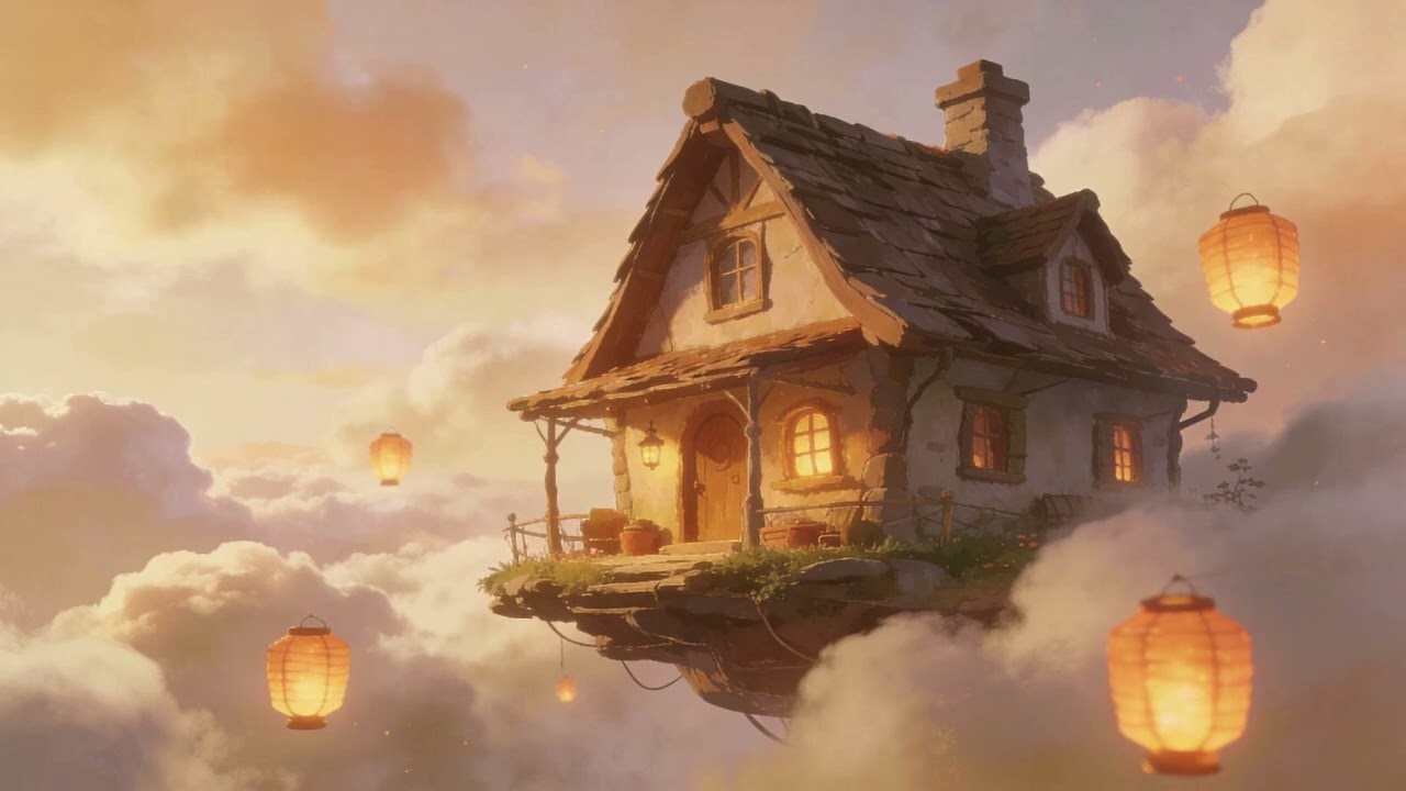 floating cottage lullabies & gentle affirmations in the clouds ☁️