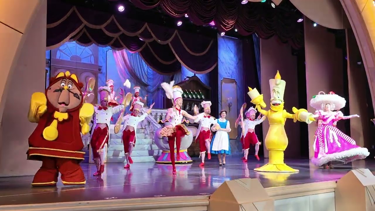 Шоу «Красавица и чудовище» в Hollywood Studios в Disney World в 2026 году.