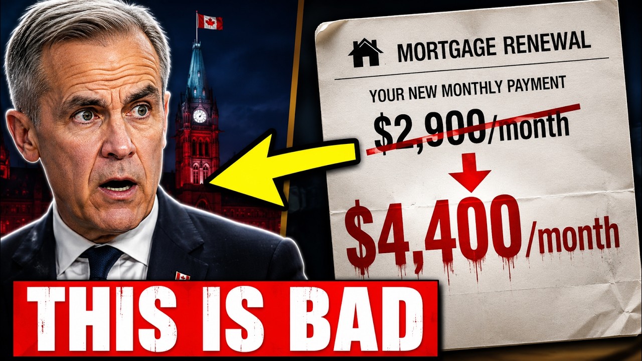 Canada IN SHOCK As Millions Face a Mortgage Reset &mdash; Here's Why Everyone Feels Poorer