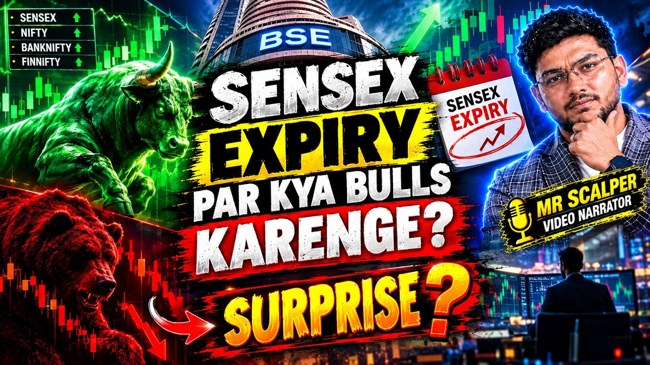 Nifty & Bank nifty prediction for tomorrow for Thursday | Sensex EXPIRY Analysis
