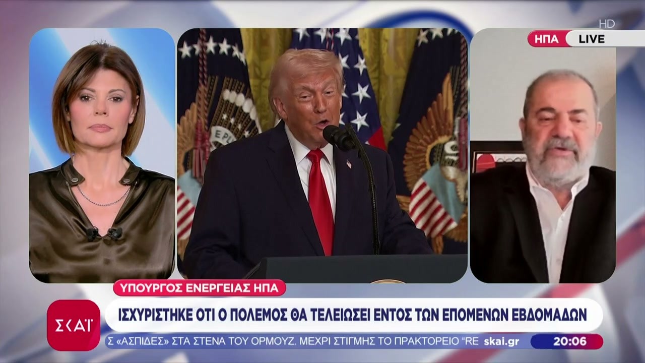 Ο Μ.Ιγνατίου για τα όσα λένε στις ΗΠΑ για τα Στενά του Ορμούζ,τα ενεργειακά, το Ιράν και τον Χαμενεΐ
