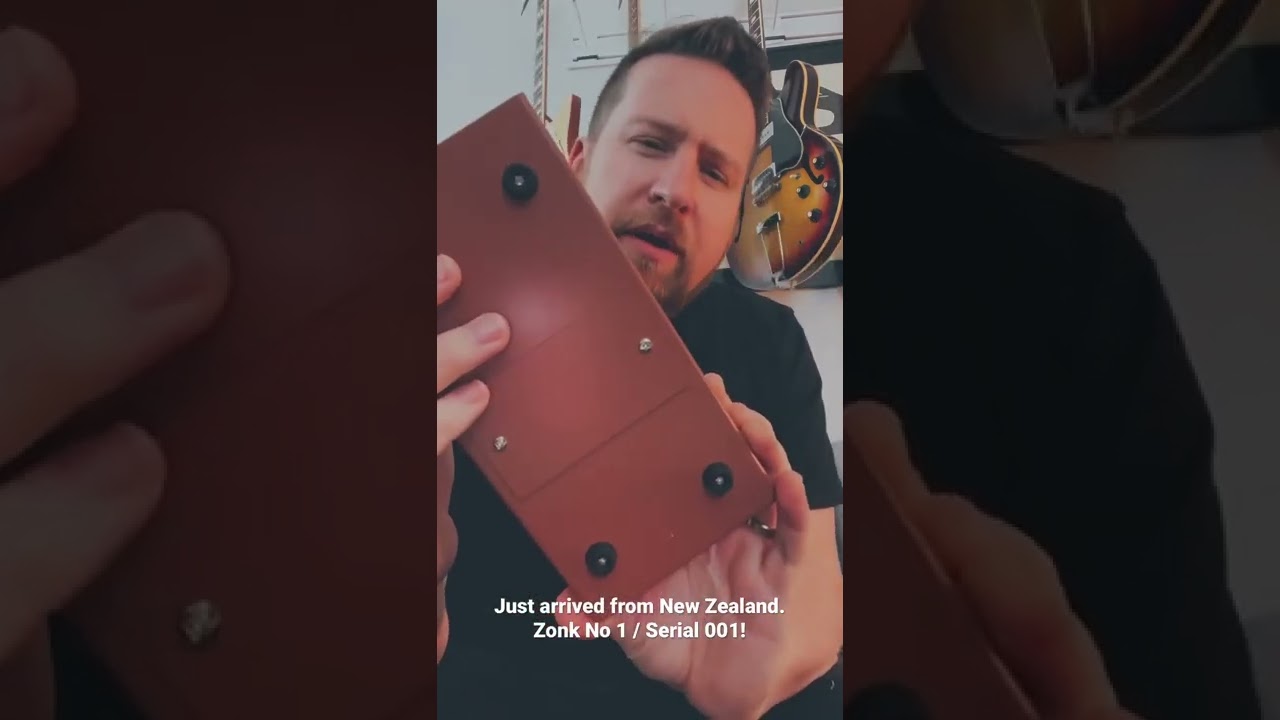 Zonk No. 1 / Serial 001 (Lost in Crystal Canyons x Cunningham Amps) #guitarpedal #fuzzpedal