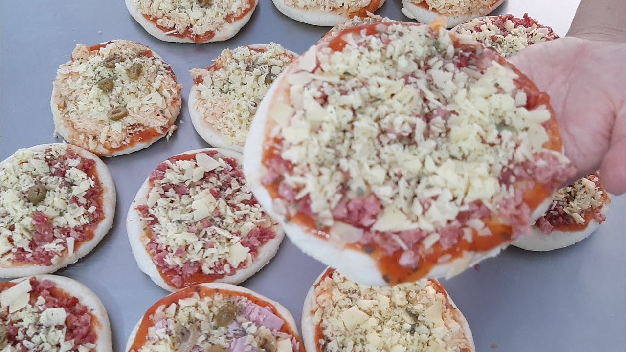 Aprenda a fazer pizza brotinho lucrativa para vender