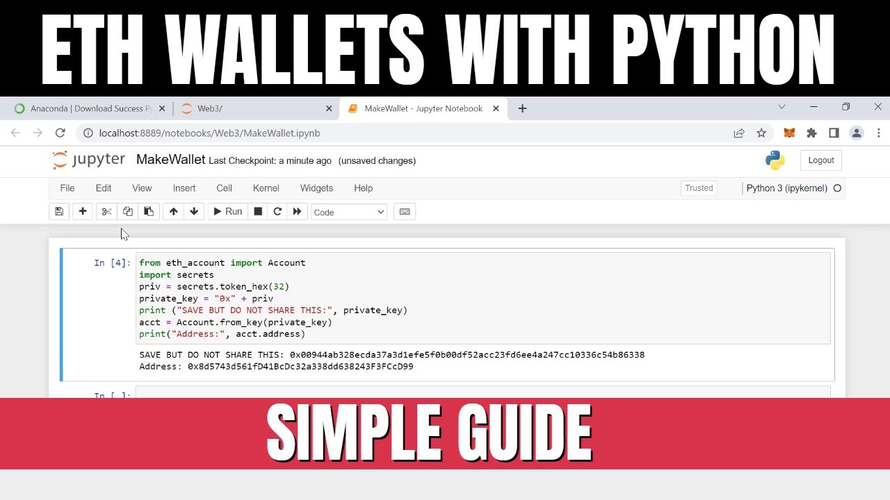 How To Create Ethereum Wallets with Python: A Simple Guide!