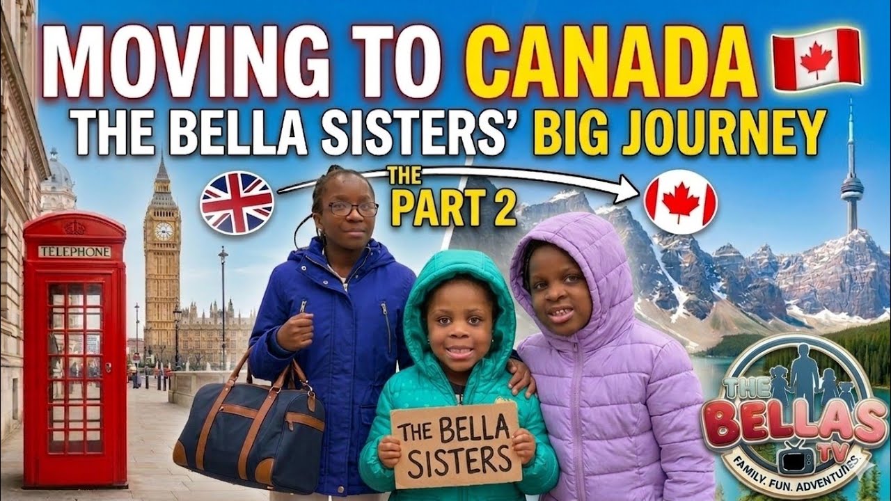 Moving to Canada from UK 2026: The Flight & Arrival (Part 2) / @thebellastv 
