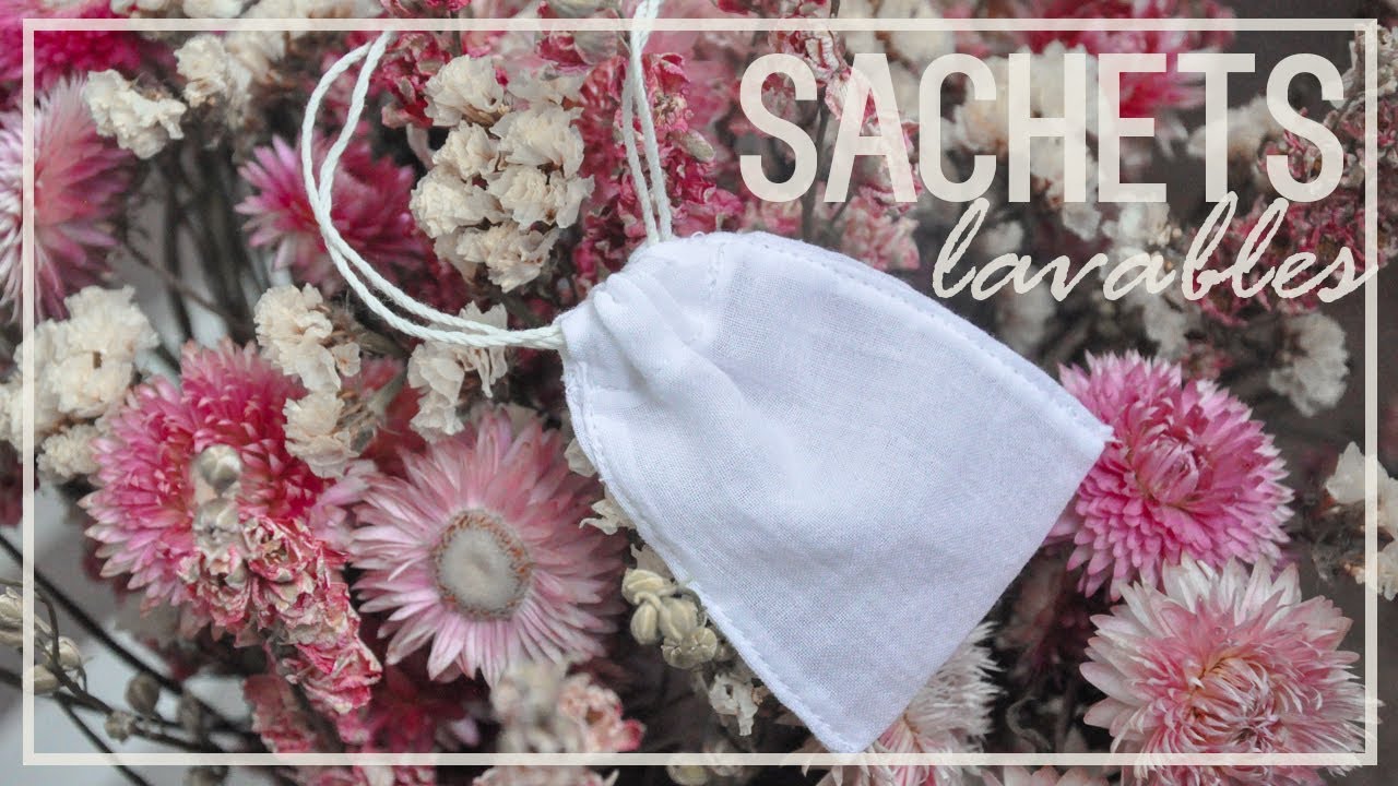 DIY Couture zéro déchet - Faire des sachets de thé lavables | Cecile