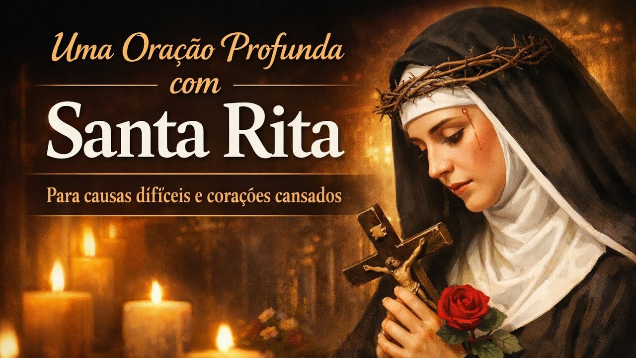 Oração profunda de Santa Rita para causas impossíveis e curas urgentes. 