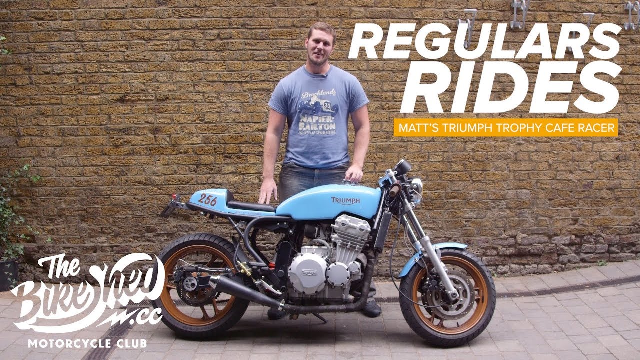 Regulars Rides: Matt's Triumph Trophy Café Racer