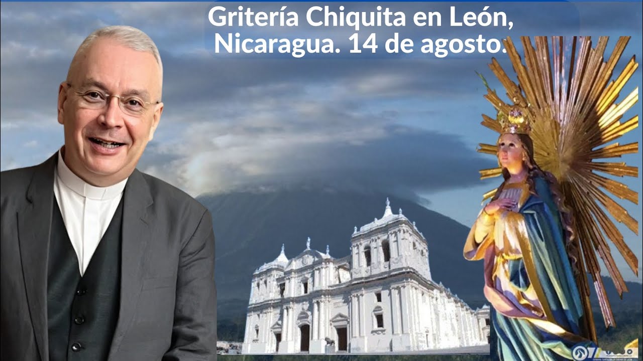 Gritería Chiquita o Gritería de Penitencia en León, Nicaragua. Monseñor Rodrigo Urbina