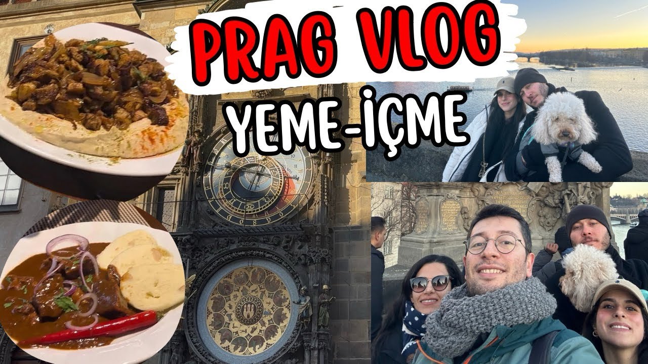 Prag Vlog – Yedik, İçtik, Gezindik… Sonu Efsane Oldu 😌 (Part 1)