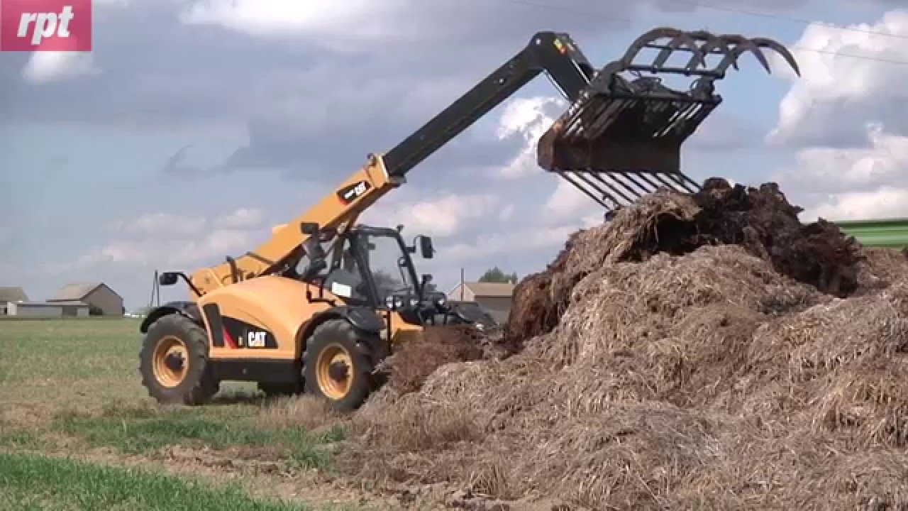Rolnicza ładowarka teleskopowa CAT TH 337C - więcej w miesięczniku RPT 10/2015