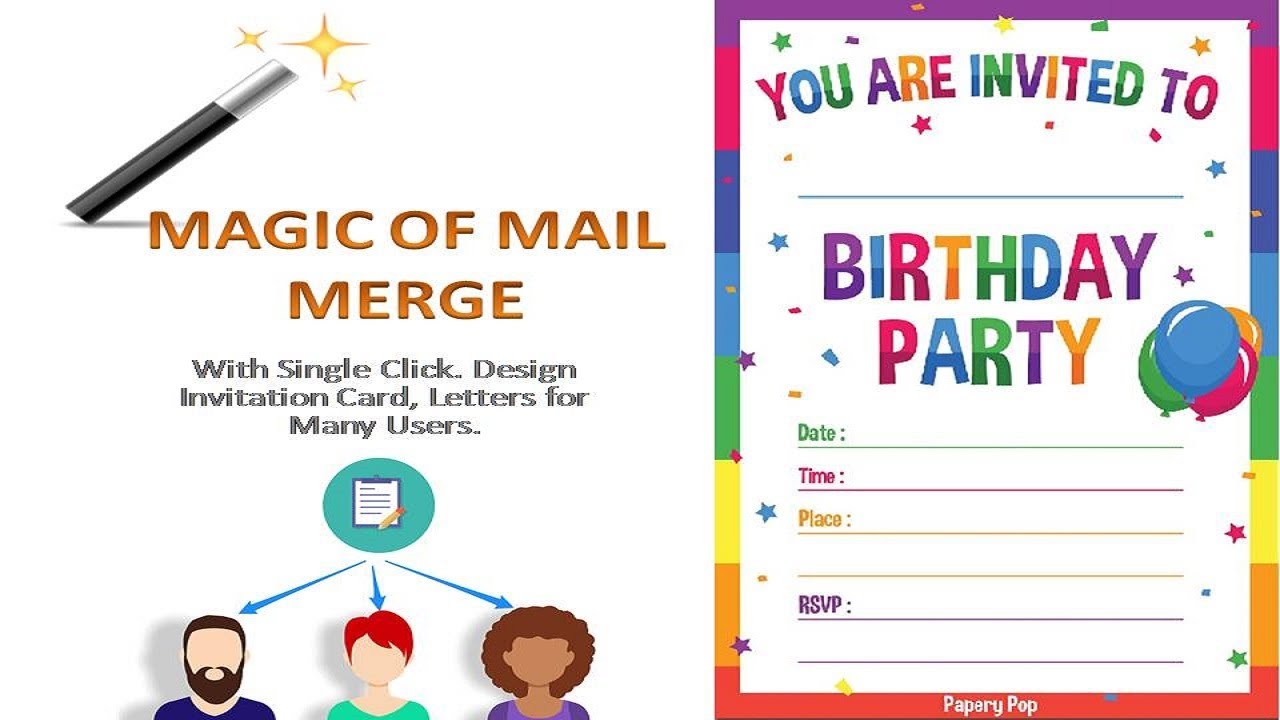 How To Create Mail Merge In Ms Word | Generate Mailing Labels Wizards | Nth Root Academy