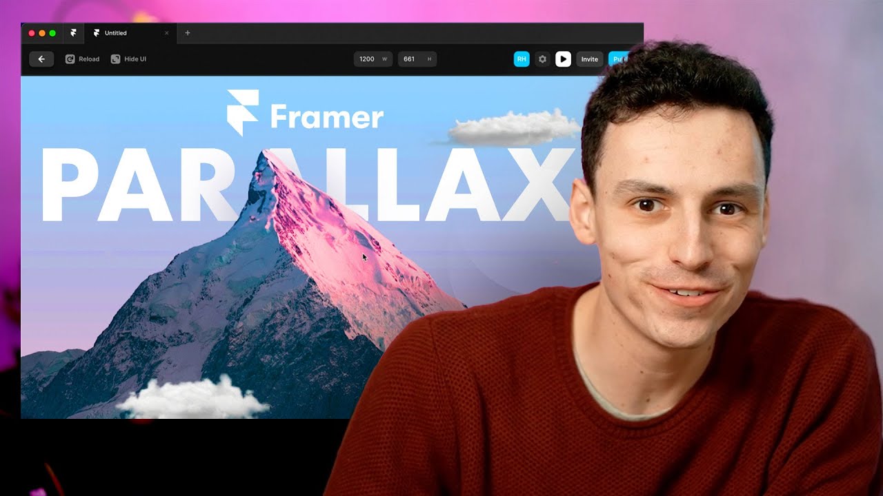 Учебное пособие по анимации параллакса Framer
