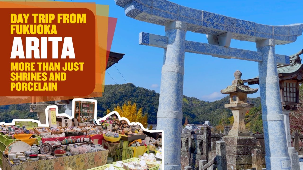 Autumn in Fukuoka 🍁 Day trip from Fukuoka -  Arita, autumn foliage, Tozan shrine, Hokao shrine