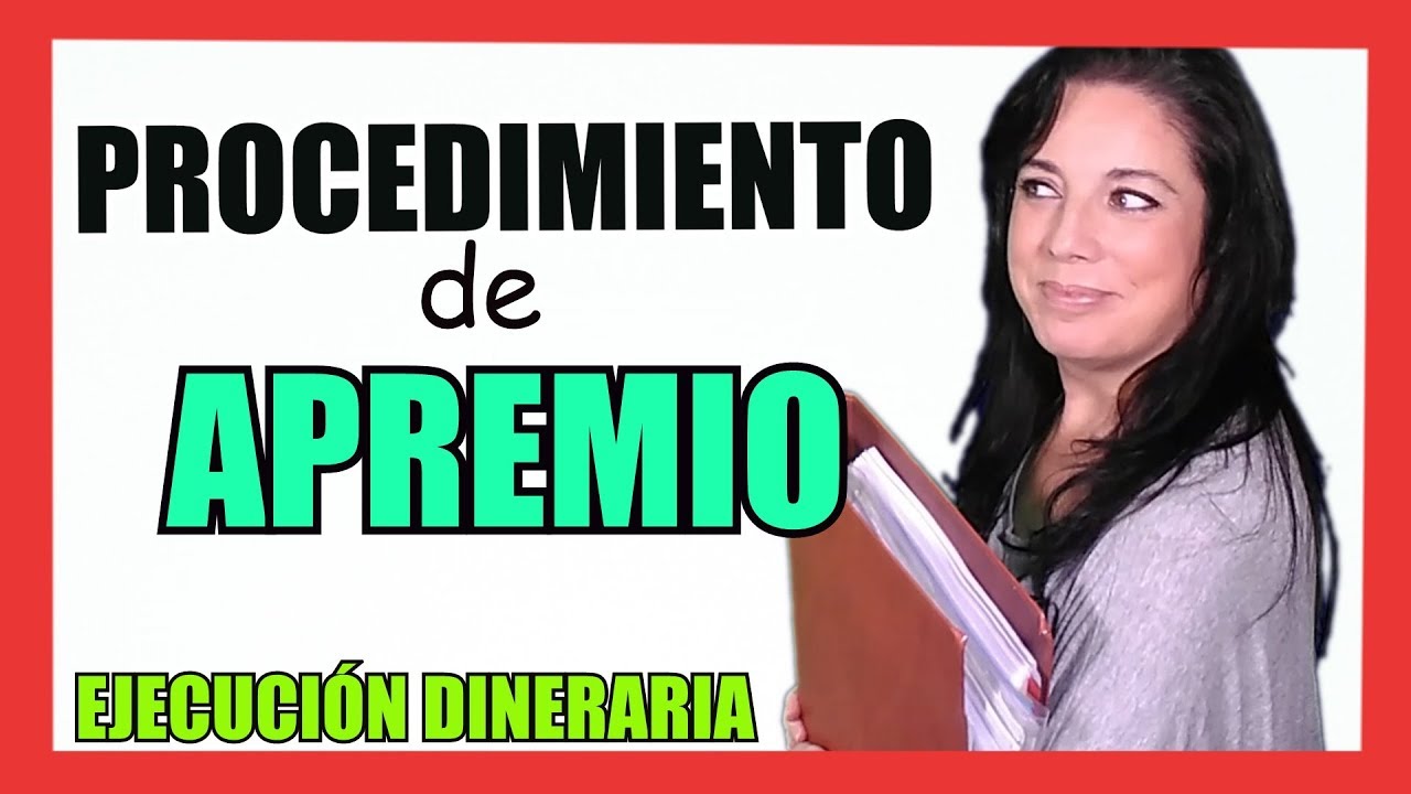 OPOSICIONES JUSTICIA✅PROCEDIMIENTO APREMIO1️⃣ Ley de Enjuiciamiento Civil BOE✅ auxilio judicial