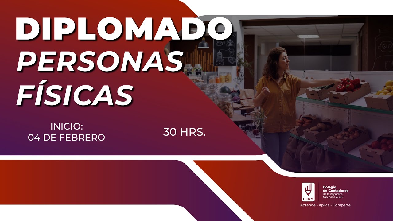 DIPLOMADO DE PERSONAS FISICAS 2026