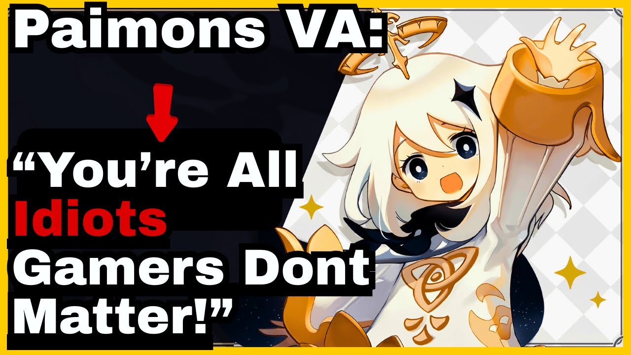 Genshin's Voice Actor Crashes Out on Gamers! Paimon/Kinich Drama