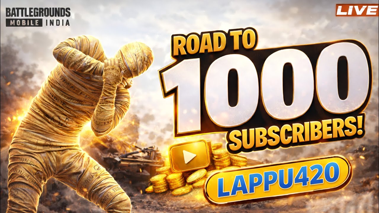 420LAPPUSLIVE 🔥 BGMI LIVE 🔴| Aaj raat sbko hila denge