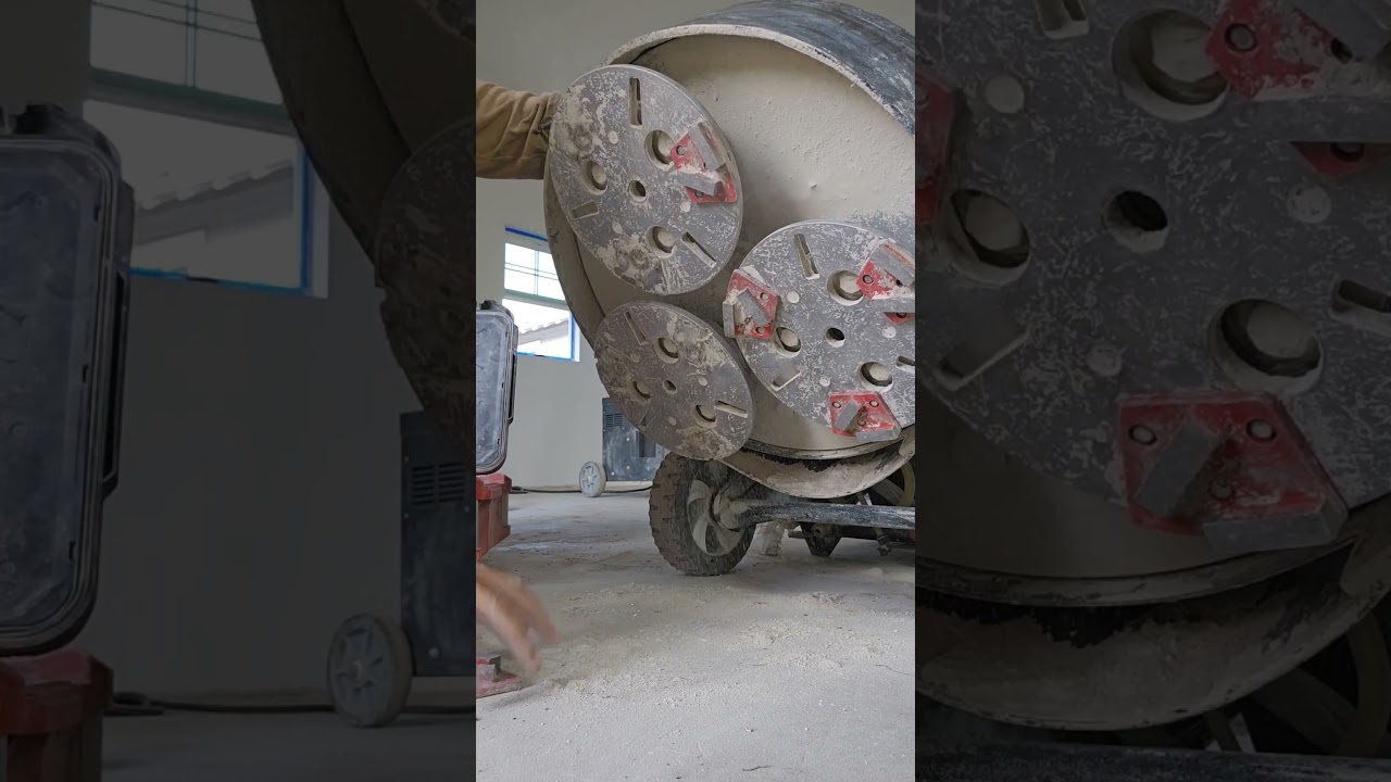 30 grit for medium concrete #diamondtools #polishedconcrete #floorgrinding #concretegrinding