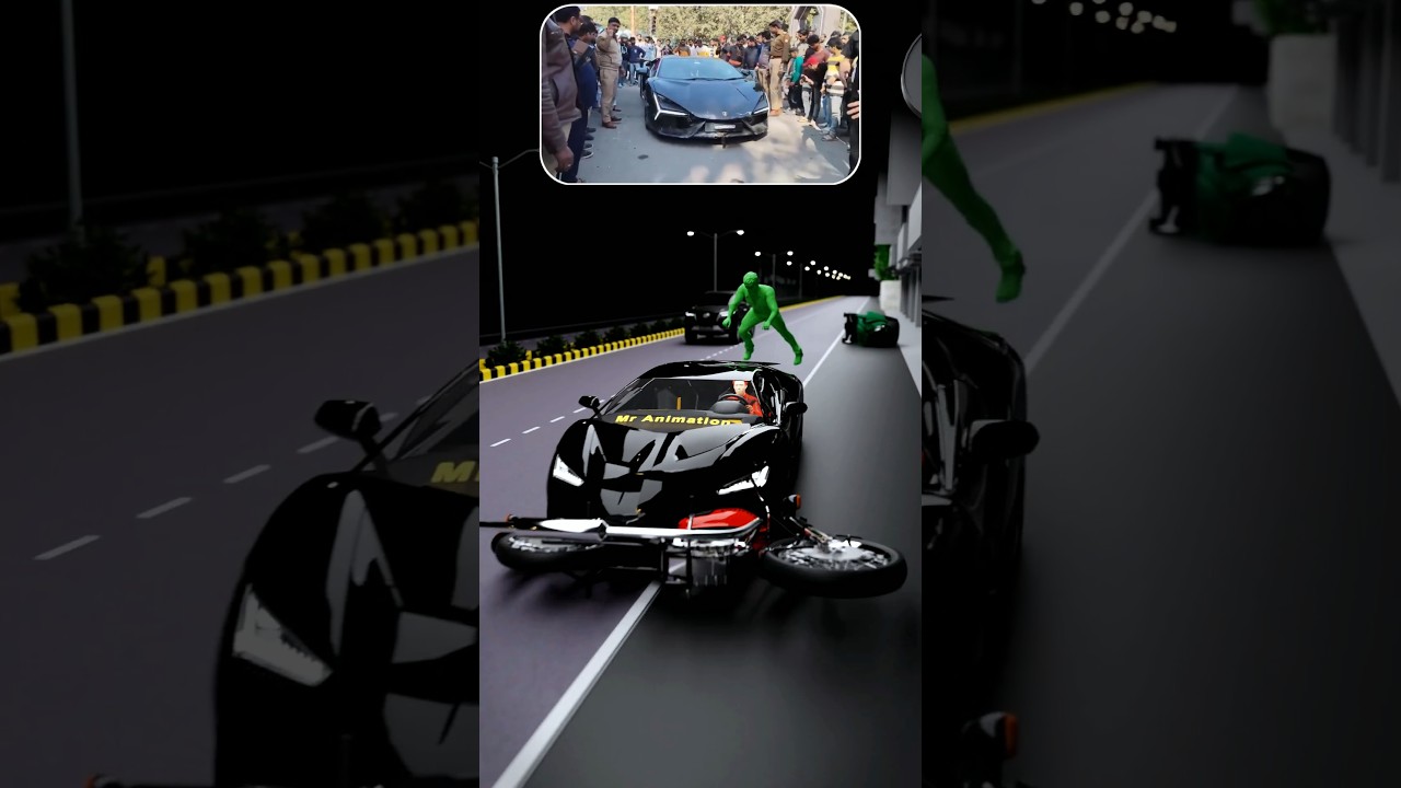Kanpur Lamborghini Case Explained in 3D Animation #kanpurnews #lamborghini #3danimation