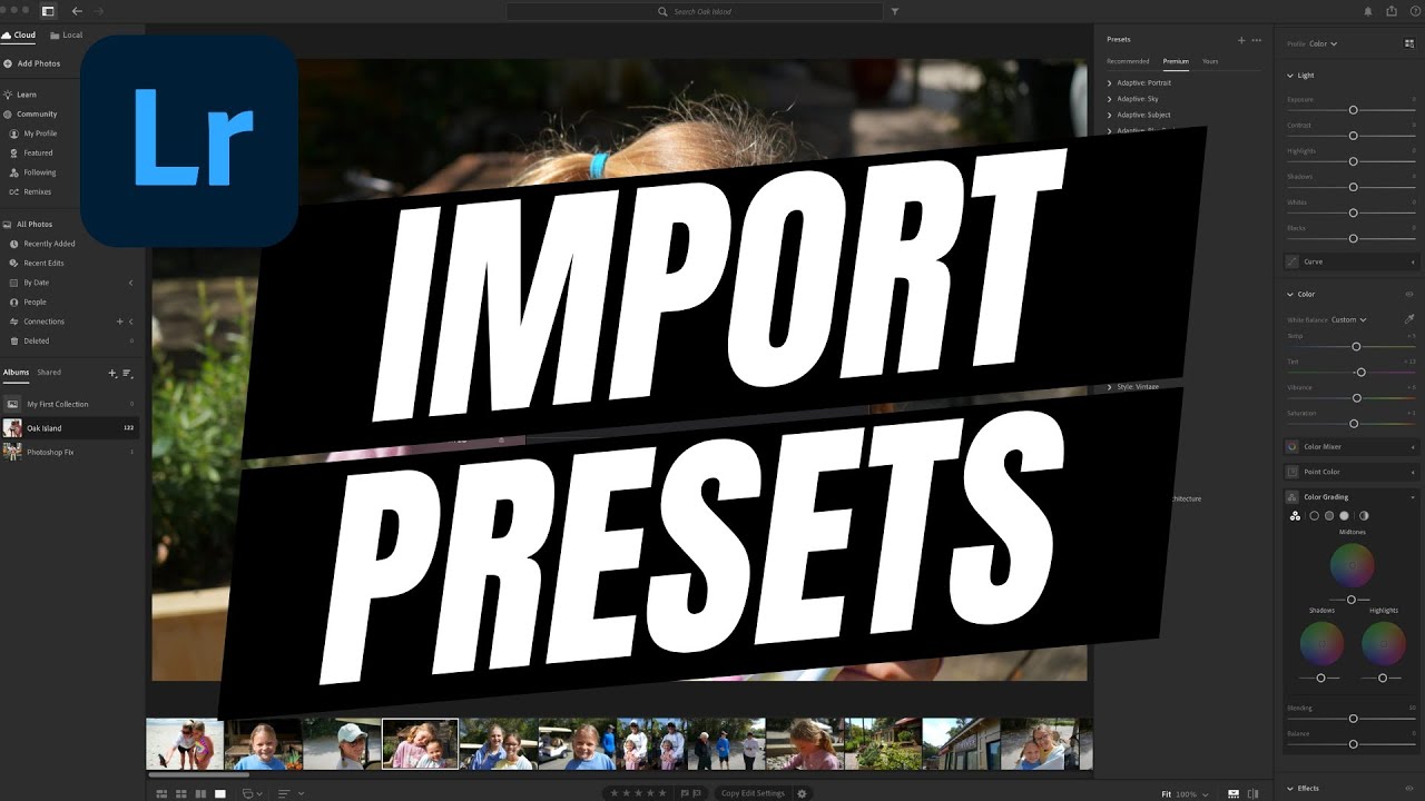 How To Import Presets Into Lightroom - Full Guide