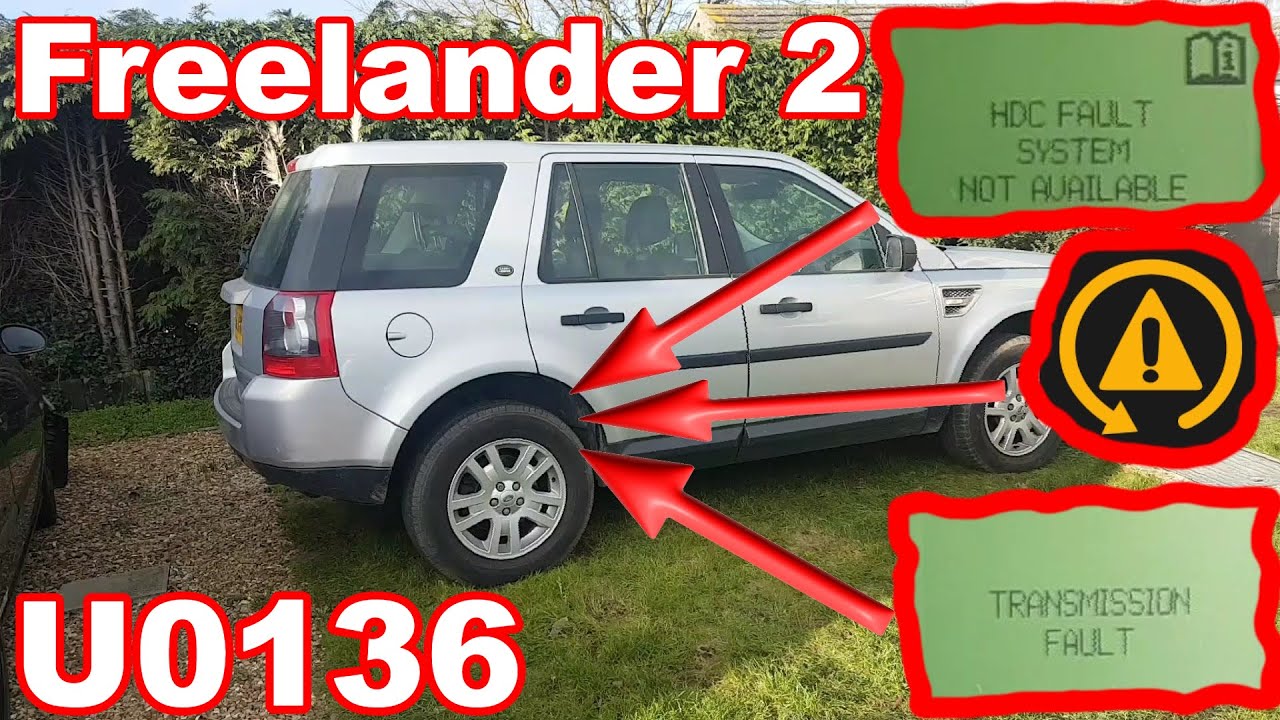 Freelander 2 Warning Triangle light flashing and transmission fault... Fault finding and repair.