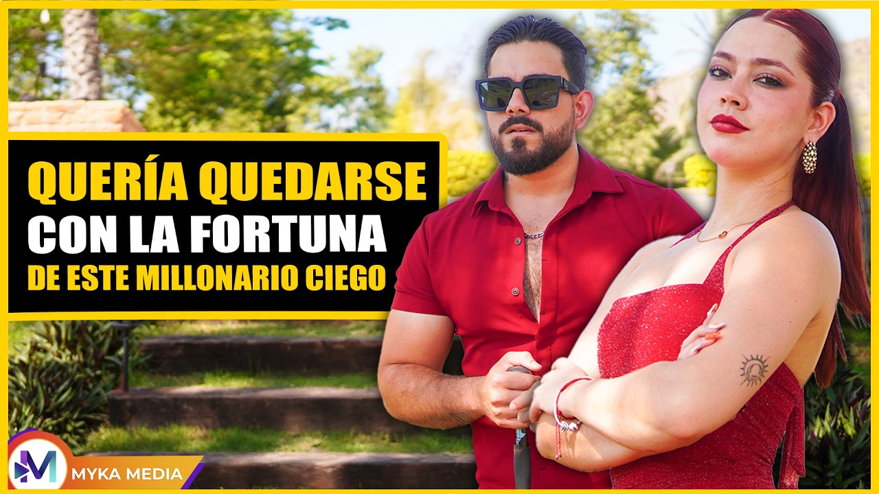 Quería quedarse con la fortuna de este millonario ciego