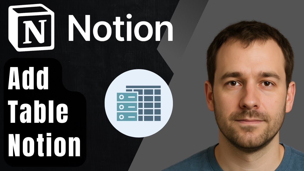 How to Add a Table in Notion (2025 Step-by-Step Beginner Tutorial)