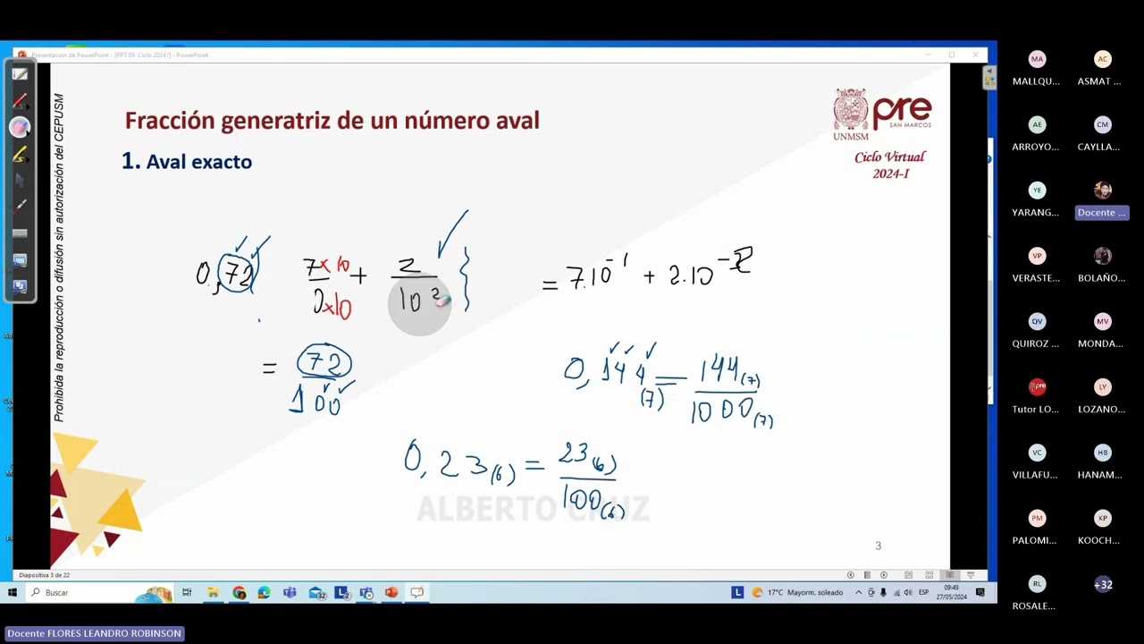 Aritmética - Semana 09 - Pre San Marcos Ciclo 2024-I (Nuevo Ciclo)