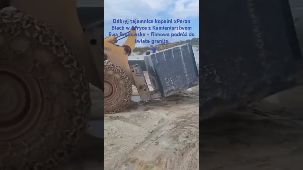 Odkryj tajemnice kopalni xPerun Black w Afryce z Kamieniarstwem Ewa Brodowska