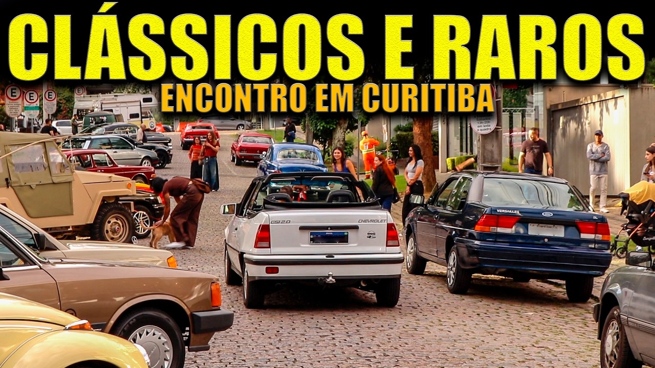 ESPETACULAR! CARROS ANTIGOS e CLÁSSICOS em CURITIBA!
