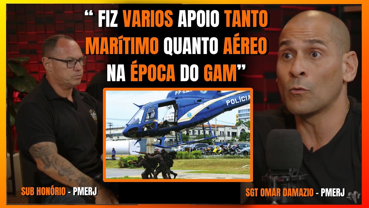 FIZ TODOS ESSES CURSOS ANTES DE ENTRAR PRO BOPE I SGT OMAR DAMAZIO I PMERJ BOPE I PAPORETO PODCAST