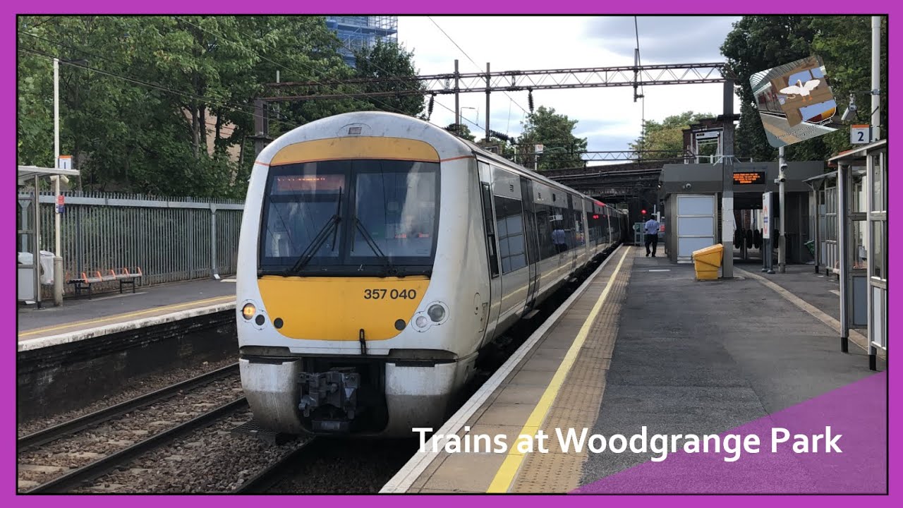 c2c and London Overground Trains at Woodgrange Park