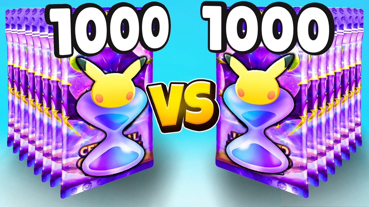 Битва 1000 HourGlass против 1000 HourGlass Pack!