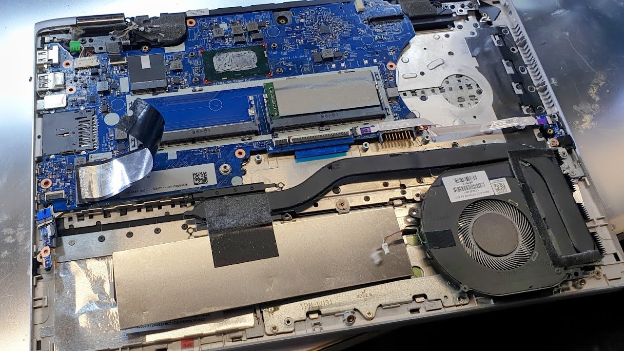 HP Pavilion 14-CD0018TU Laptop Repair Attempt Liquid Spill Extensive Damages