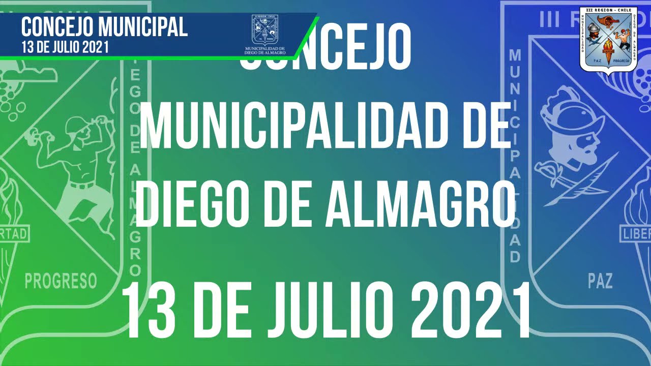 Sesión de Concejo, Martes 13 julio 2021