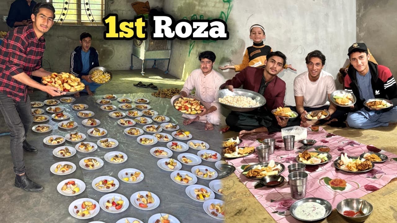 Chand 🌙 Nazar Aa Gaya 1st 2nd 3th 4thAftari Done ￼🥳