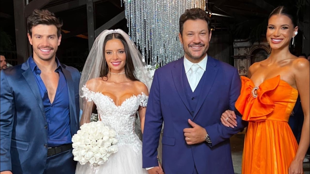 MARIANO E JAKE / NO CASAMENTO DE JOAO BOSCO VEM TUDO /BASTIDORES /CASAL MALYNE