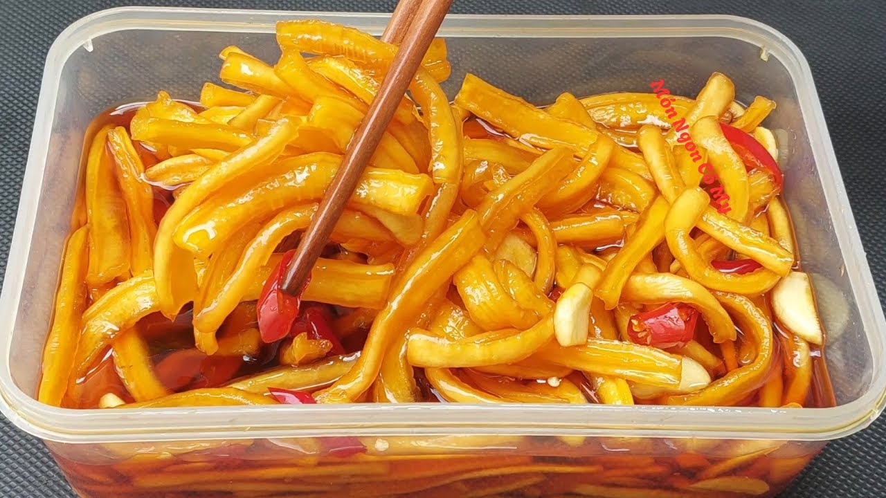 CỦ CẢI NGÂM ĐƯỜNG giòn thơm ngon không cần phơi nắng vẫn để được lâu