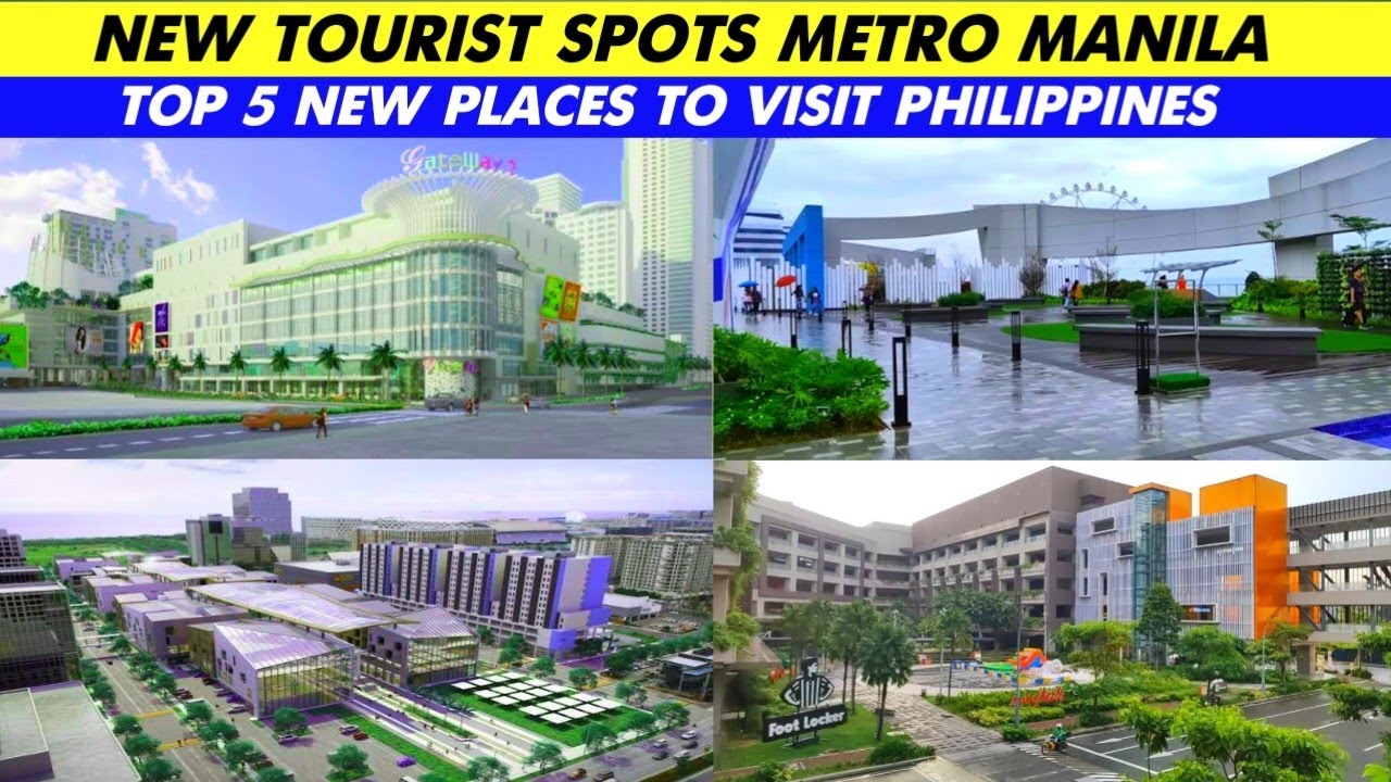 Top 5 New Tourist Spots in Metro Manila