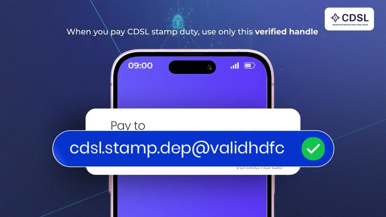 Exclusive Valid UPI ID | CDSL IPF