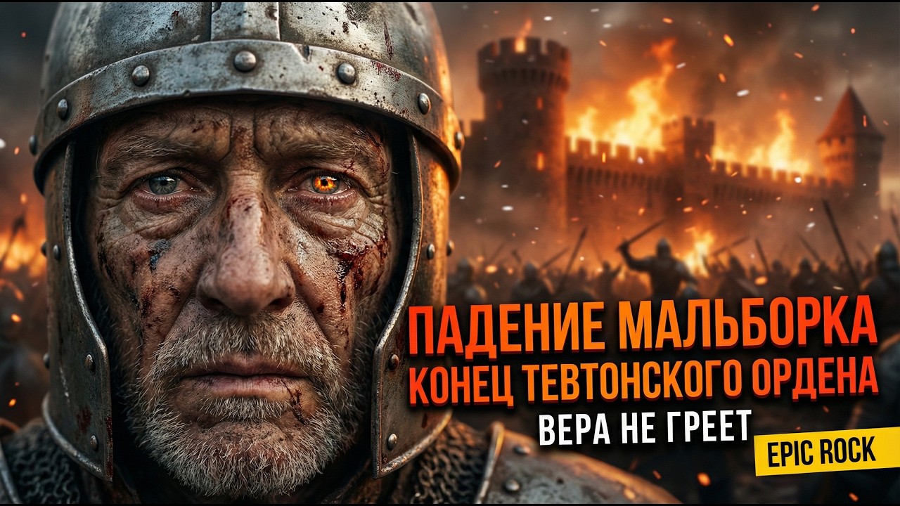 ПАДЕНИЕ МАЛЬБОРКА 1410: Конец Тевтонского Ордена (Epic Rock)