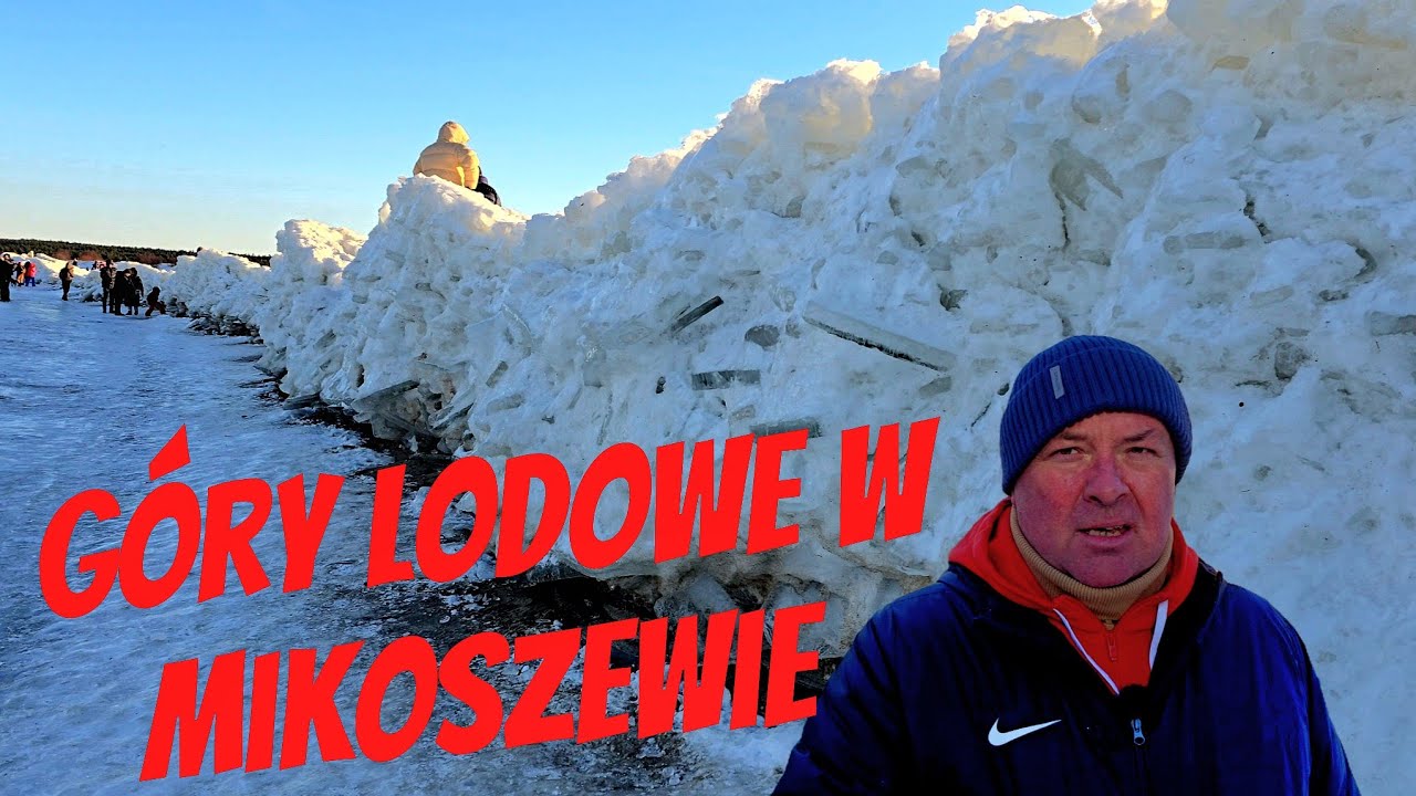 Góry lodowe w Mikoszewie przyciągają tłumy, ale cena za ten widok bywa zbyt wysoka.