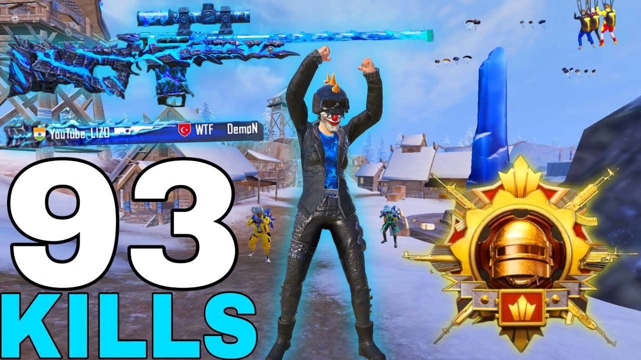 93 KILLS Wow!😈 NEW MODE BEST AGGRESSIVE RUSH GAMEPLAY 🔥SAMSUNG,A7,A8,J4,J5,J6,J7,J2,J3,XS,A3,A4,A5